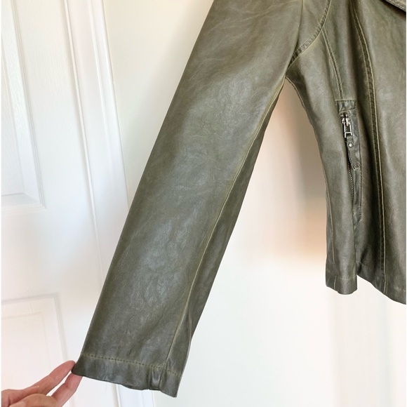 Max Studio Vegan Leather Jacket - Picture 6 of 15